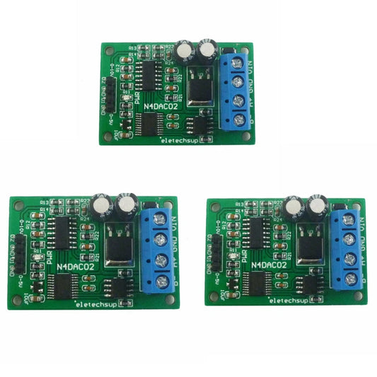 N4DAC02 2CH 0-5V/0-10V DAC Module – RS485 Modbus RTU Voltage Signal Generator with 1% Accuracy for PLC Measuring Instruments